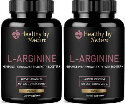 Healthy By Nature L-Arginine 1000mg Capsules Per Serving, l arginine supplement Premium