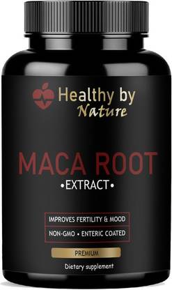 Healthy By Nature Maca Root Capsules Enriched with Maca Root Extract for Men Advanced