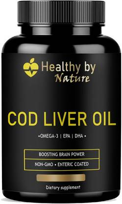 Healthy By Nature Pro Cod Liver Oil Capsules, Pro
