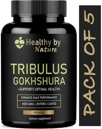 Healthy By Nature Tribulus Terrestris Natural Testosterone Booster (Gokshura) (Pro)