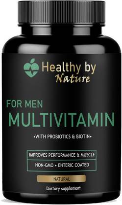 Healthy By Nature Multivitamin For Men, Multivitamin Women, Multivitamin Kids Premium