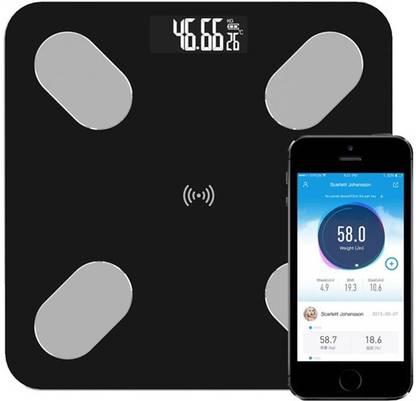 RAKITIC Body Composition Analyzer with Smartphone App sync with Bluetooth Weighing Scale