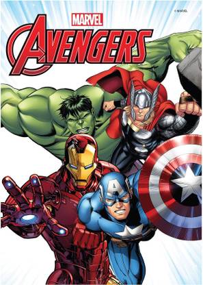 ITSY Bitsy Filament Decoupage Paper A3 - Valiant Avengers, 60GSM, 2Sheets