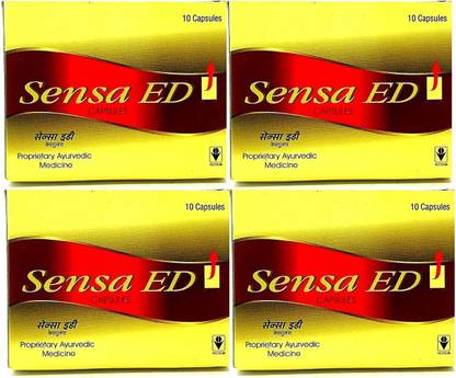 SENSA ED 10 CAPSULE [PACK OF 4]