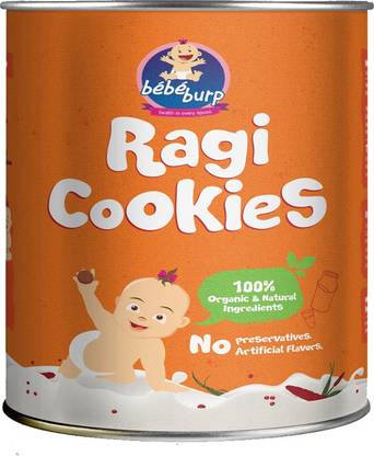 bebe burp Ragi Cookies Baby Crispies 200 g
