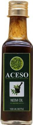 ACESO Neem Oil Extract Oil Glass Bottle