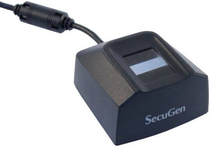 Velentron - SecuGen Hamster Pro20/HU20 Biometric Finger Print USB Scanner with 1 Year RD Service for Aadhaar eKYC, Rent agreement,Ration card, Sim Activation, Banks, Digital Signature, NDLM, Jeevan Pramaan, Apna CSC, Digital Locker Payment Device