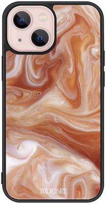 ToCloset Back Cover for Apple iPhone 13, Coffee Designer Case Cover