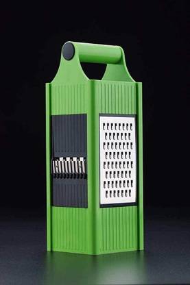 Amulakh Mandoline Slicer Multi-Purpose Vegetable Chopper 10 in 1 Hand-held Potato Spices Shredder Vegetable Cutter Grater Julienne Carrot Cucumber Fruit Slicer Adjustable Soft Grip Handle Kitchen Tool Vegetable Chopper