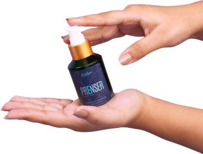 Indulgeo Essentials Prenser � Pre cleansing oil (60ml) - For All Skin Types, Effective cleansing| Rice Bran, Blue Tansy, Almond Butter & Jojoba| 100% Organic, Paraben & Sulphate Free | Made In India Face Wash
