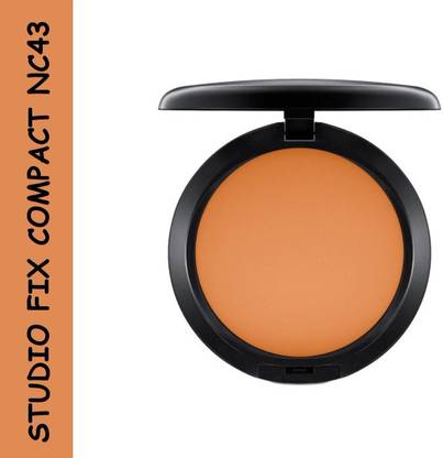 Divyon NC43 Professional Studio Fix Powder Plus Foundation Nc 43 Compact For Dark Skin Tone  Compact