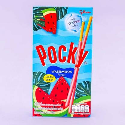 Pocky Limited Edition Watermelon Flavour Biscuit Sticks Imported Assorted Biscuit