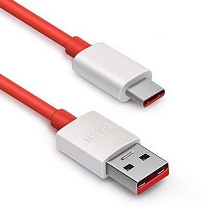 WRADER USB Type C Cable 2 A 1 m Warp Charger One- Plus Cable for 3/3t/5/5t/6/6t/7/7t/8/8t/9/9 Pro/Nord/Nord 2 Pro Dash Type Charging C Cable