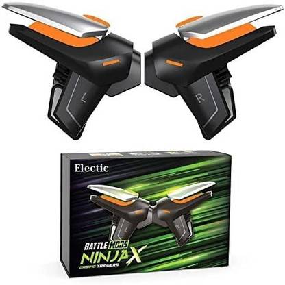 Cubonic NinjaX Auto PUBG wireless Clip Design, Conductive Gaming Triggers  Gaming Accessory Kit