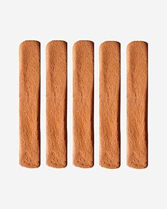 SATGURU CREATIONS (6PCS)Yellow kesari NATURAL gopi chandan tilak