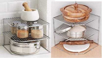 Cri8Hub Utensil Kitchen Rack Steel