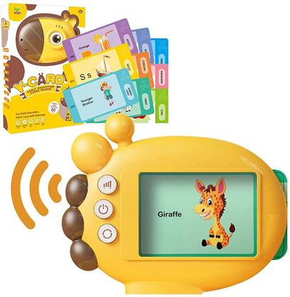 PATPAT Flash Cards Toddlers 2-4 Years Old 60 Cards 120 Words 9 Sorts of Daily Words Reading Player for Preschool Kids Boys Girls Toddlers Game Learn Alphabet Learning Toys Educational Gift Toy