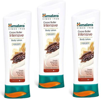 HIMALAYA Cocoa Butter Intensive Body Lotion (Pack of 3 X 100 ML)