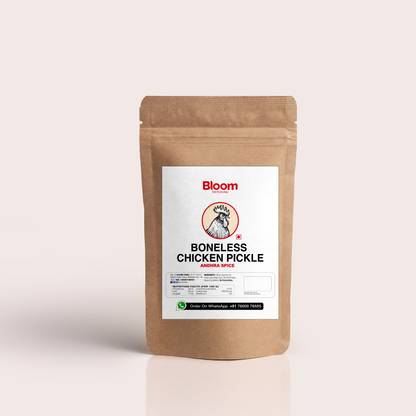 Bloom Andhra Chicken Pickle - 500gm Chicken Pickle