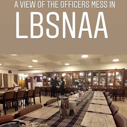 LBSNAA MESS INSIDE VIEW - POSTER 12X18 Paper Print