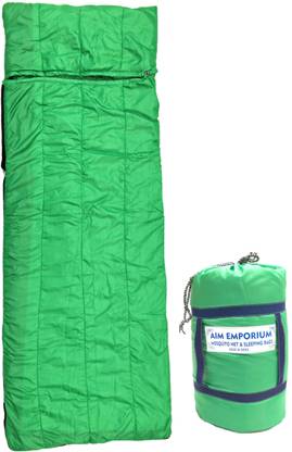 Aim Emporium Hiking, Traveling & Camping Inner Warmed Rectangular Temp upto 10 Degree Sleeping Bag