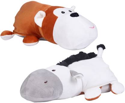 MINISO Plush Toys 2in1 Plush Lovely Lying Stuffed Toy 38CM  - 38 cm