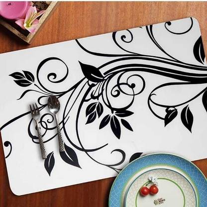 M/S REVAXO Rectangular Pack of 6 Table Placemat