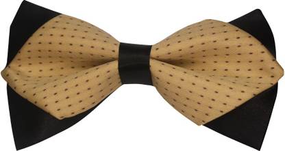 MUTAQINOTI Diamond Off White Bow Tie for Tuxedo Wedding Suit Polka Print Tie