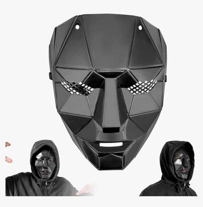 Mubco Squid Game The Front Man 1 Face Cover Masks | Party Cosplay Covering Masquerade Accessories Halloween Props Kids & Adult