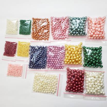 ShopTalk Mini combo pack pearl beads ( set of 16 ) 10mm ,8mm ,4mm 02