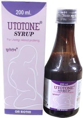 utotone SYRUP 200ML/ FOR UTERINE RELATED PROBLEMS