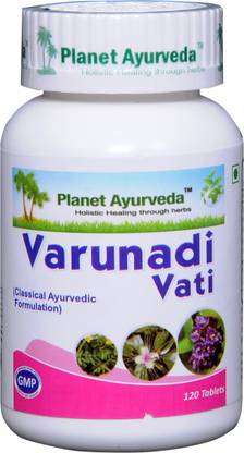 Planet Ayurveda VARUNADI VATI (120 Tablets)
