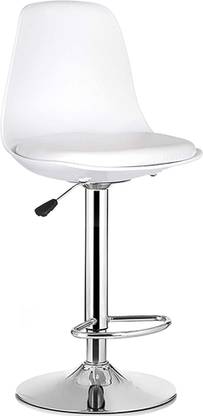 REDEFINE Ultron Barstool, Adjustable Height Stool Chairs, Counter Height Swivel Bar Stools with backrest for Kitchen Island, Bar Chair, Counter Stool, White-B7165 Fabric Bar Chair