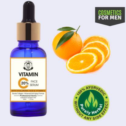 the man choice Vitamin C improves tone - Fights Ageing - Protects from Sun Damage. Men Forehead Lines: Causes of Men’s Forehead Lines: Adults get more lines across their foreheads as they age Because they Produce Less Collagen and Elastin, the Proteins that give skin its structure and flexibility, over time. 100% Pure & Natural Advanced Vitamin C Facial Serum with Vitamin C 20%, Vitamin A, Aloe vera Extracts, Jojoba Oil, Green Tea Extracts for Brightens Skin.