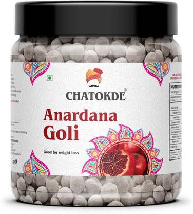 CHATOKDE Pachak Delicious Anardana Goli , 250g [JAR Pack] CHURAN Mouth Freshener