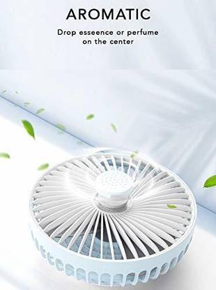 Keekos Rechargeable Table Fan You Can Also use Directly Fan Power Bank[ DC]Desk Fan USB USB Table Fans Folding Rechargeable Fan LED Light And Multifunction USB USB Fan, Rechargeable Fan