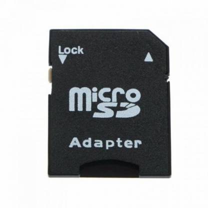 MAPLOX | Micro To SD Card Adapter | ( Black , Pack of 1 ) Card Reader