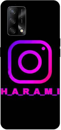 THE NARAYANA COLLECTIONS Back Cover for OPPO A74 4G-CHP2219-HARAMI-INSTAGARAM-INSTA-LOGO-NEON-CREATIVE-BOYS-COOL-TRENDING