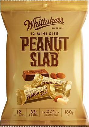 Whittaker's Peanut Slab Bars
