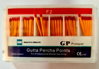 pyrax Dental Health & Wealth Gutta Percha Point Red F2 Dental Elevator