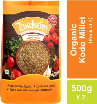 Truefarm Organic Kodo Millet | Weight Loss | Gluten Free, Non-GMO, No Trans Fat | Kodo Millet