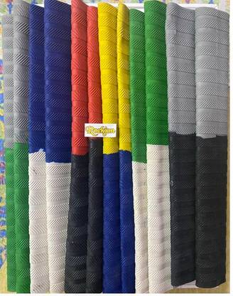 Krullers Cricket Bat Quality Grip Double shade line grip. (Pack of 12 ,Random) Tacky Touch
