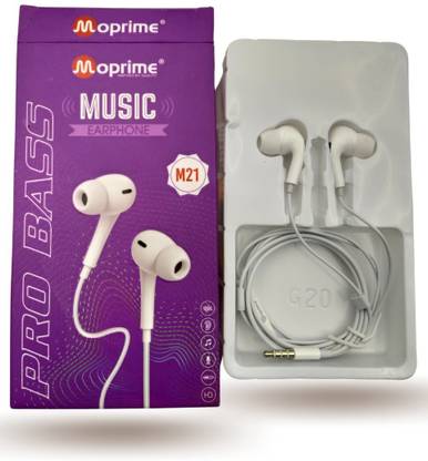 MOPRIME: Inspired By Quality Music Earphone USB Pro Bass M21 Wired