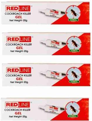 रेड लाइन Cockroach Killer & Repellent Gel (20g * 4 )