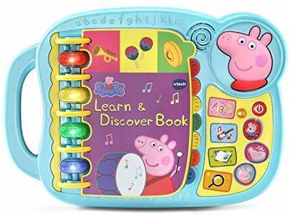 VTECH Peppa Pig Learn and Discover Book