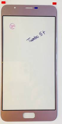 READY TO ORDERS Haptic/Tactile touchscreen Mobile Display for InFocus Turbo 5 Plus (Gold Upper Screen Glass)
