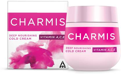 Charmis Deep Nourishing Cold Cream with Vitamin C, A & E, for Glowing & Moisturized Skin
