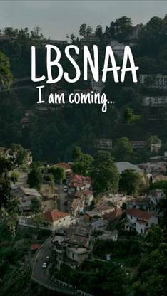 LBSNAA I AM COMING MOTIVATIONAL POSTER FOR ASPIRANTS Paper Print