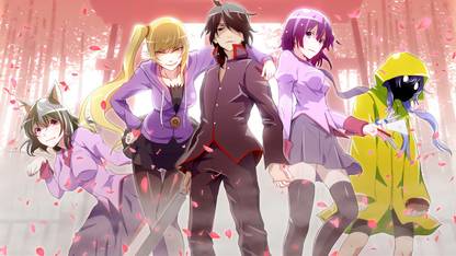Monogatari Bakemonogatari Anime Series Hd Matte Finish Poster Paper Print