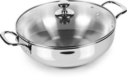 MILTON Kadhai 26.8 cm diameter with Lid 3.51 L capacity